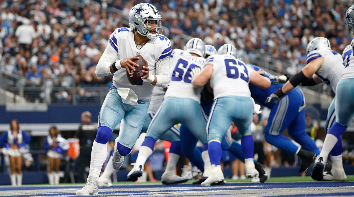 Week 7 wasn’t without hiccups, as Prescott had to get back into a rhythm after time on the shelf.
